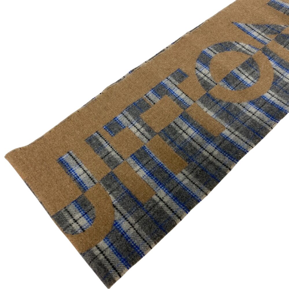 Louis Vuitton Check with Echarpe Cashmere Scarf Beige — view 7