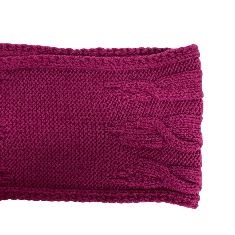 Louis Vuitton Echarpe Constance Wool Scarf Purple — view 7
