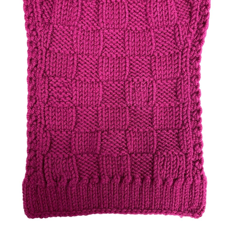 Louis Vuitton Echarpe Constance Wool Scarf Purple — view 3