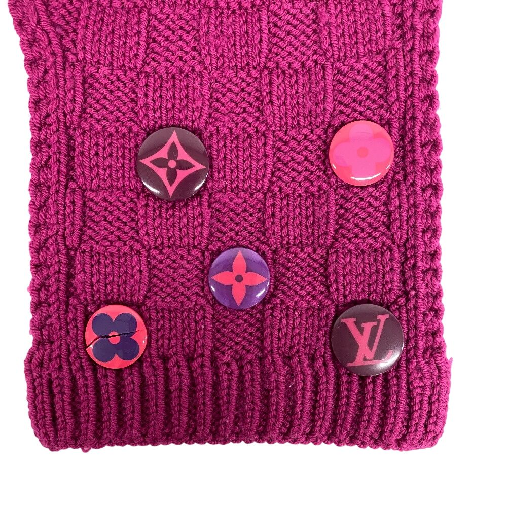 Louis Vuitton Echarpe Constance Wool Scarf Purple — view 2