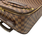 Louis Vuitton Pegase 45 Travel Bag Damier Suitcase Purse Carry Case Brown — view 3
