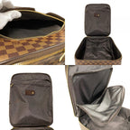Louis Vuitton Pegase 45 Travel Bag Damier Suitcase Purse Carry Case Brown — view 7