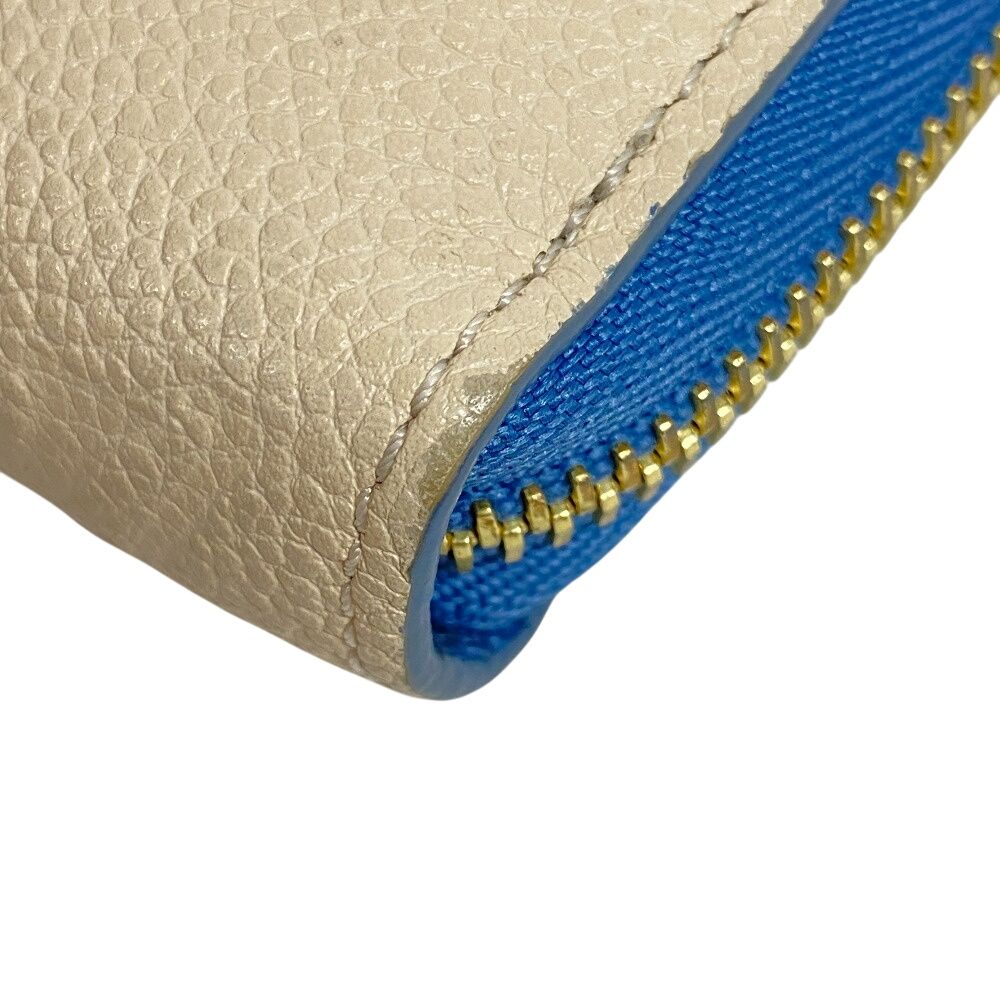 Louis Vuitton Zippy Wallet Zip Around Monogram Empreinte Leather Ivory — view 4