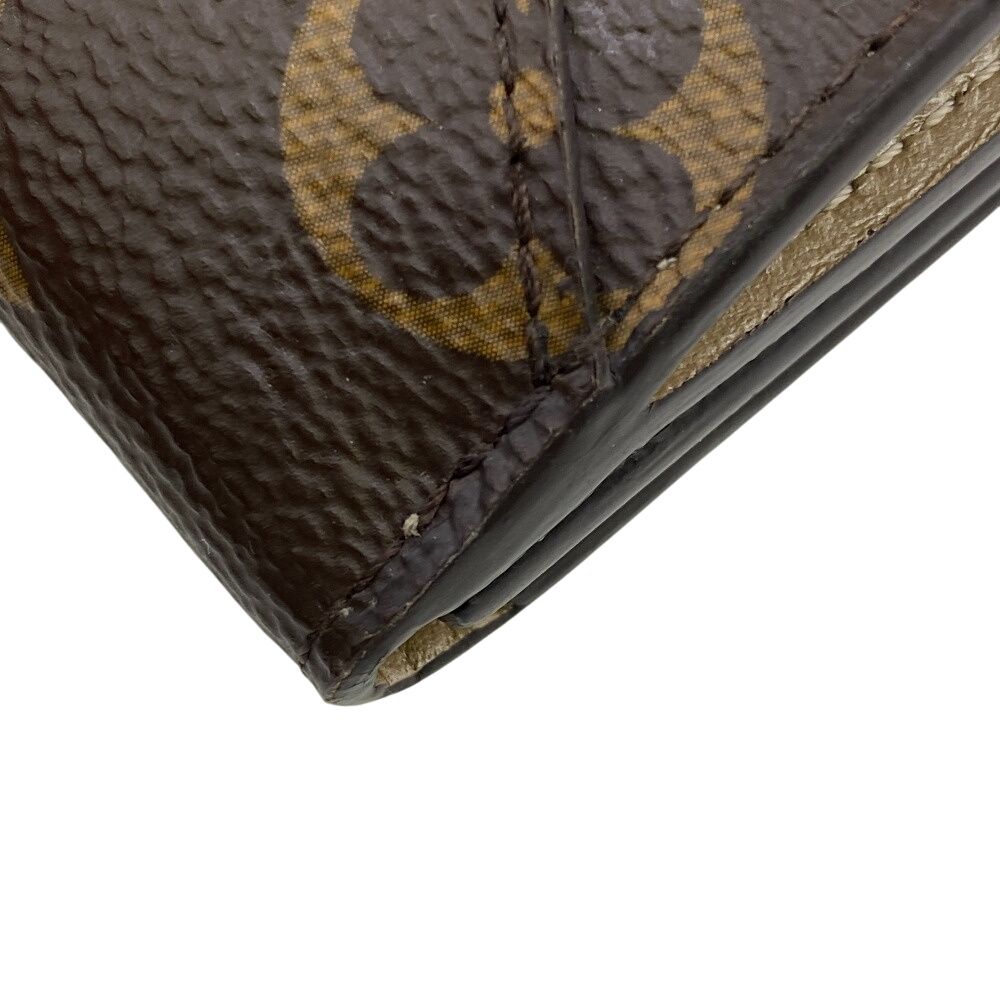 Louis Vuitton Wallet Celeste Portefeuille Monogram Trifold Coin Purse Bill Card — view 4