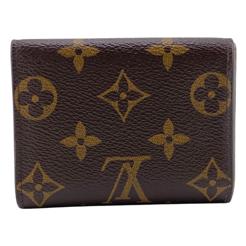 Louis Vuitton Wallet Celeste Portefeuille Monogram Trifold Coin Purse Bill Card — view 2