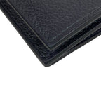 Hermes Citizen Twill Wallet Card Holder Coin Purse Black — view 4
