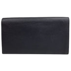 Hermes Citizen Twill Wallet Card Holder Coin Purse Black — view 2
