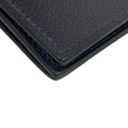 Hermes Citizen Twill Wallet Card Holder Coin Purse Black — view 5