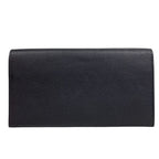 Hermes Citizen Twill Wallet Card Holder Coin Purse Black