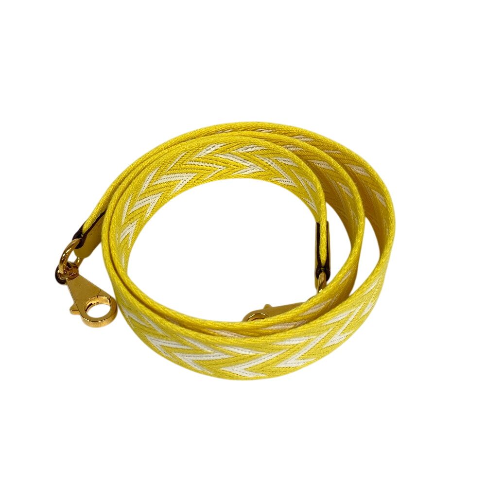 Hermes Caval Bandouliere Sangles Strap Smartphone Mobile Shoulder Neck Yellow