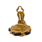 Chanel Pearl Earrings Gold — view 5