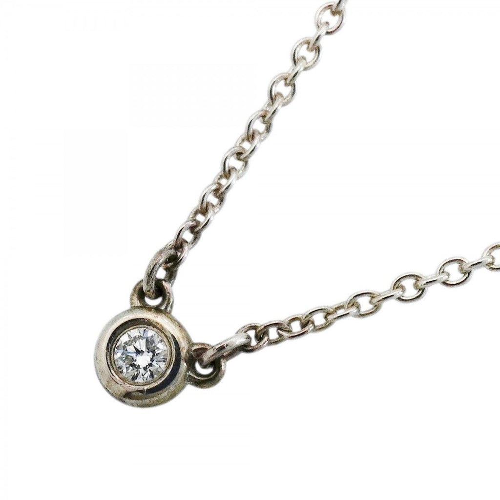 Tiffany & Co Necklace by the Yard 925 Sterling Silver Diamond