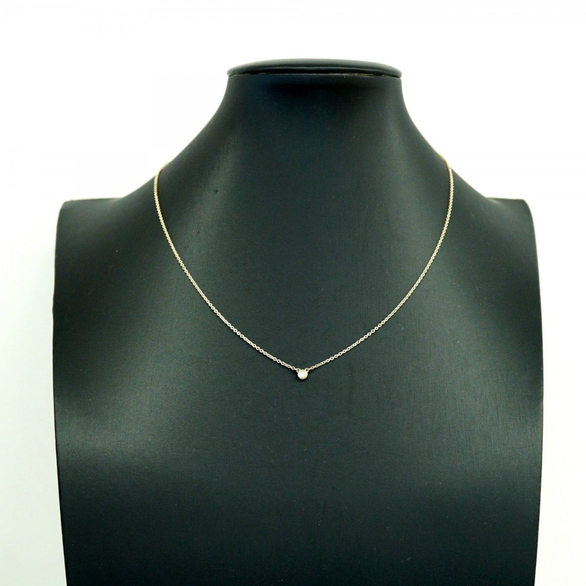 Tiffany & Co Necklace by the Yard 925 Sterling Silver Diamond — view 6