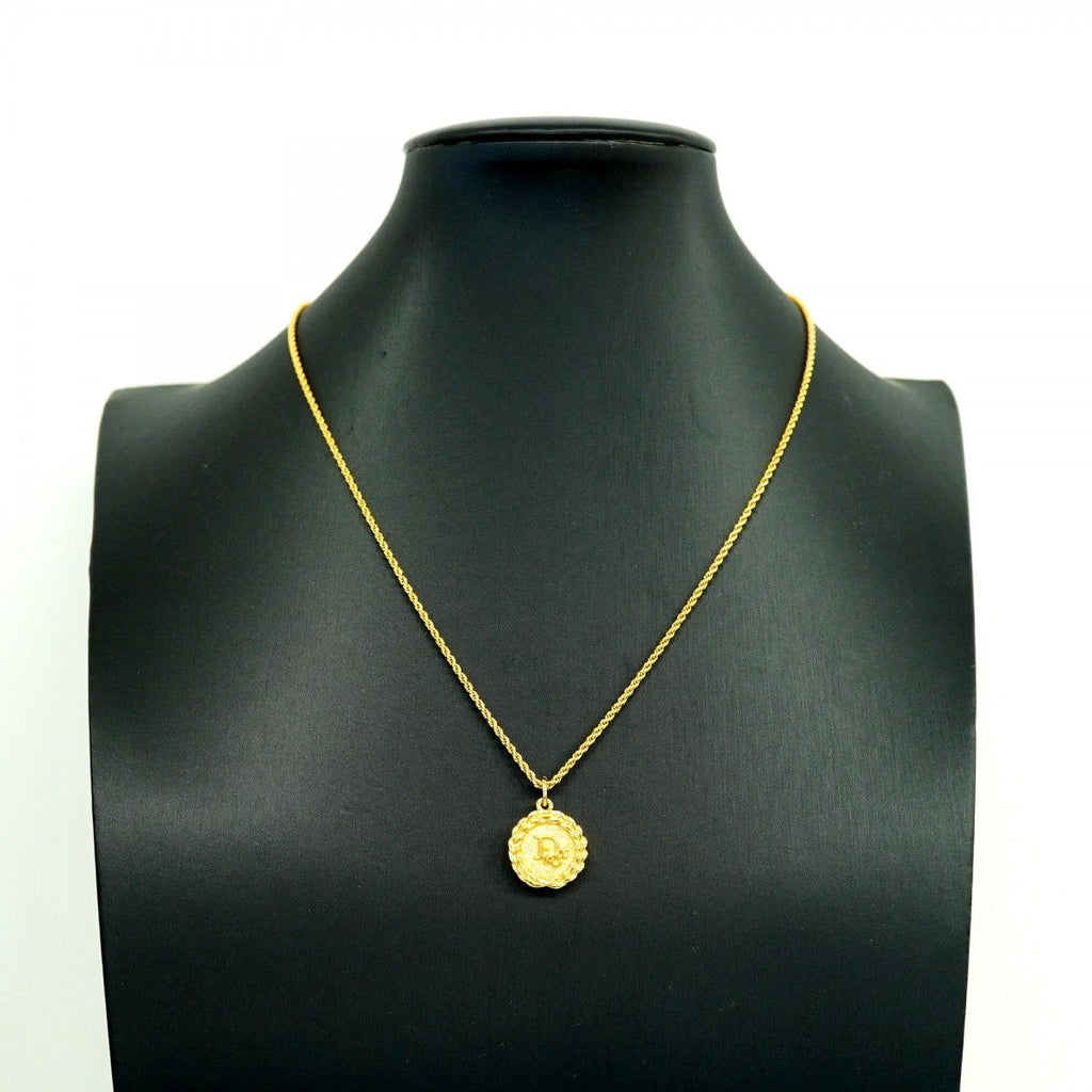 Dior Necklace Logo Gold Plated — view 6
