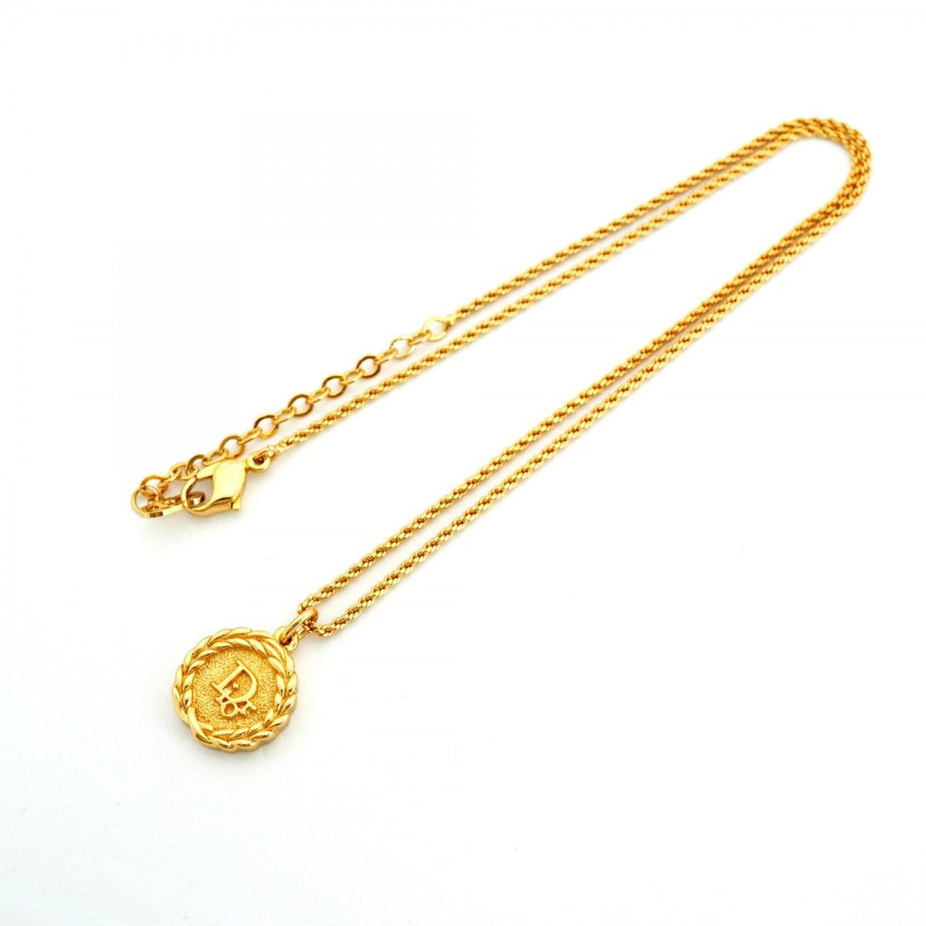 Dior Necklace Logo Gold Plated — view 3