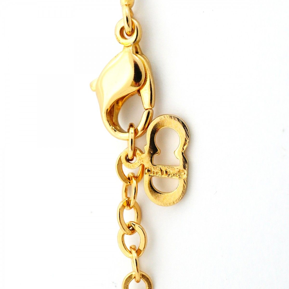 Dior Necklace Logo Gold Plated — view 5