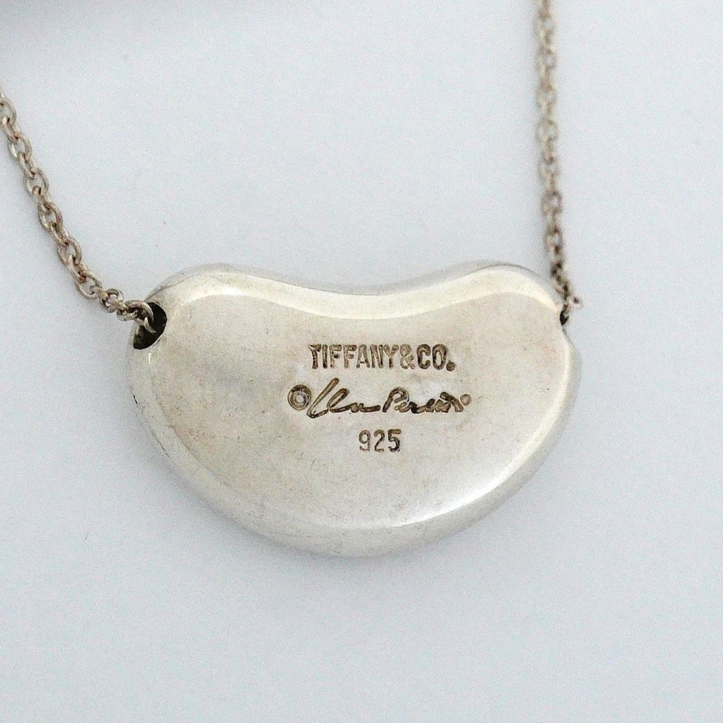 Tiffany & Co Necklace Bean Silver — view 6