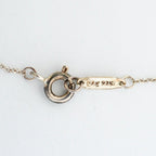 Tiffany & Co Necklace Double Return to Heart 925 Sterling Silver Blue — view 5