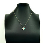 Tiffany & Co Necklace Double Return to Heart 925 Sterling Silver Blue — view 6