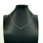 Tiffany & Co Necklace by the Yard 925 Sterling Silver Diamond — view 6
