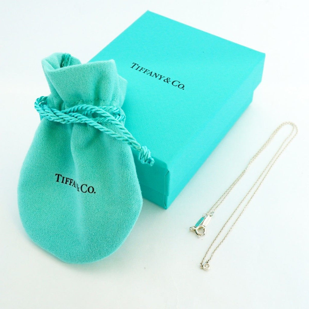 Tiffany & Co Necklace by the Yard 925 Sterling Silver Diamond — view 7