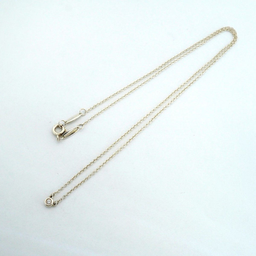 Tiffany & Co Necklace by the Yard 925 Sterling Silver Diamond — view 3