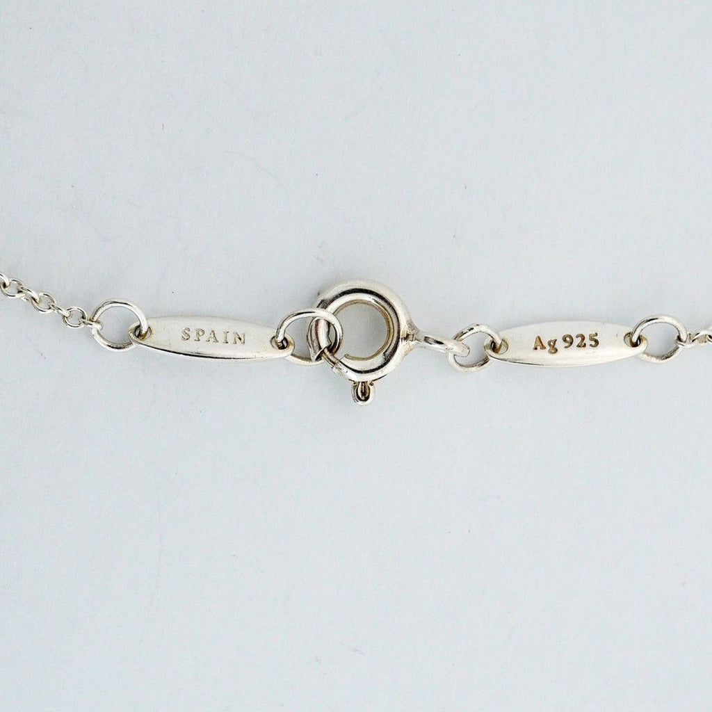 Tiffany & Co Necklace by the Yard 925 Sterling Silver Diamond — view 5