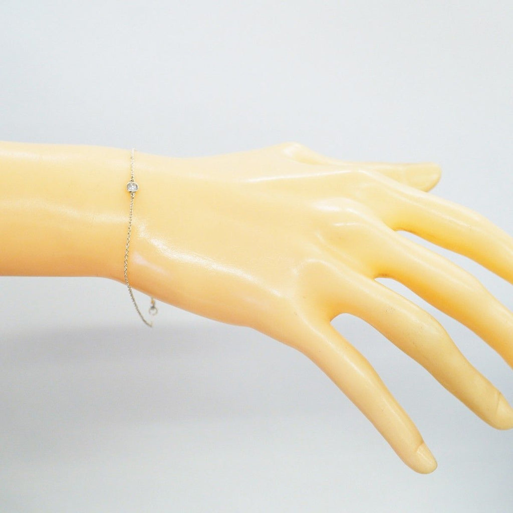 Tiffany & Co Bracelet by the Yard 925 Sterling Silver Diamond — view 6