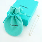 Tiffany & Co Bracelet by the Yard 925 Sterling Silver Diamond — view 7