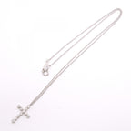 Tiffany & Co Necklace Jazz Cross Platinum Diamond — view 3