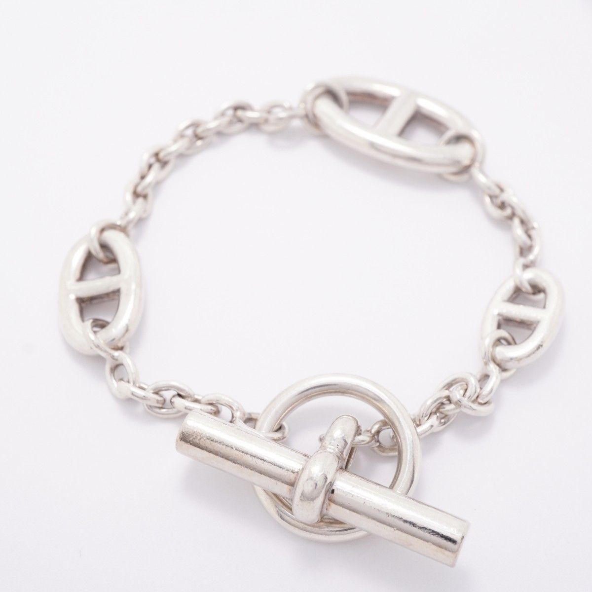 Hermes Bracelet Chaine D'ancre Farandole Silver — view 3