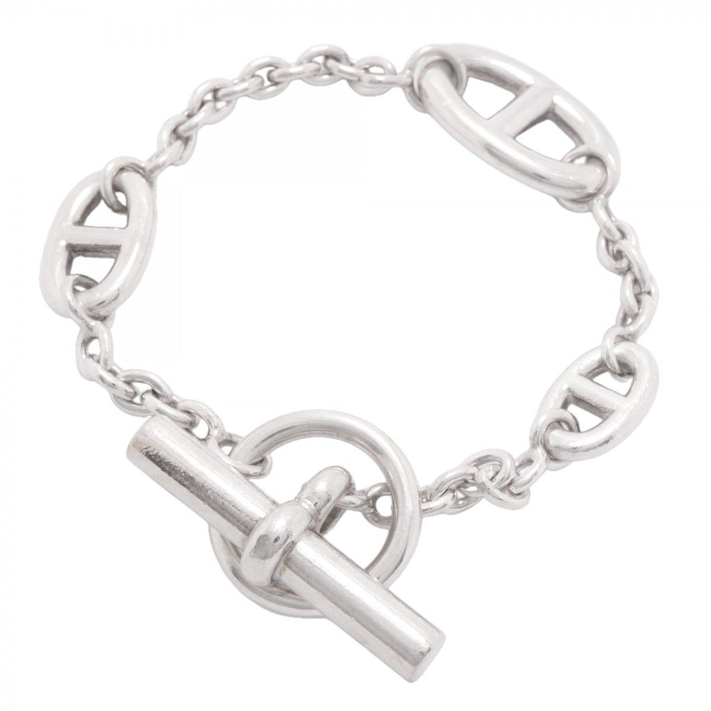 Hermes Bracelet Chaine D'ancre Farandole Silver