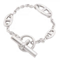 Hermes Bracelet Chaine D'ancre Farandole Silver
