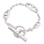 Hermes Bracelet Chaine D'ancre Farandole Silver