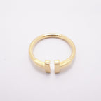 Tiffany & Co Ring T Wire 18k Yellow Gold — view 3