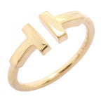 Tiffany & Co Ring T Wire 18k Yellow Gold