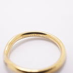 Tiffany & Co Ring Curved Band 18k Yellow Gold Diamond — view 4