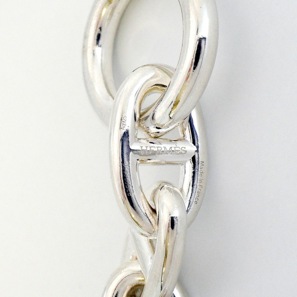 Hermes Bracelet Chaine D'ancre TGM 12 Links 925 Sterling Silver — view 5