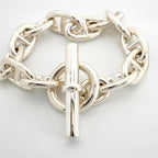 Hermes Bracelet Chaine D'ancre TGM 12 Links 925 Sterling Silver — view 4
