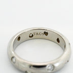Tiffany & Co Ring Dots Platinum Diamond — view 4