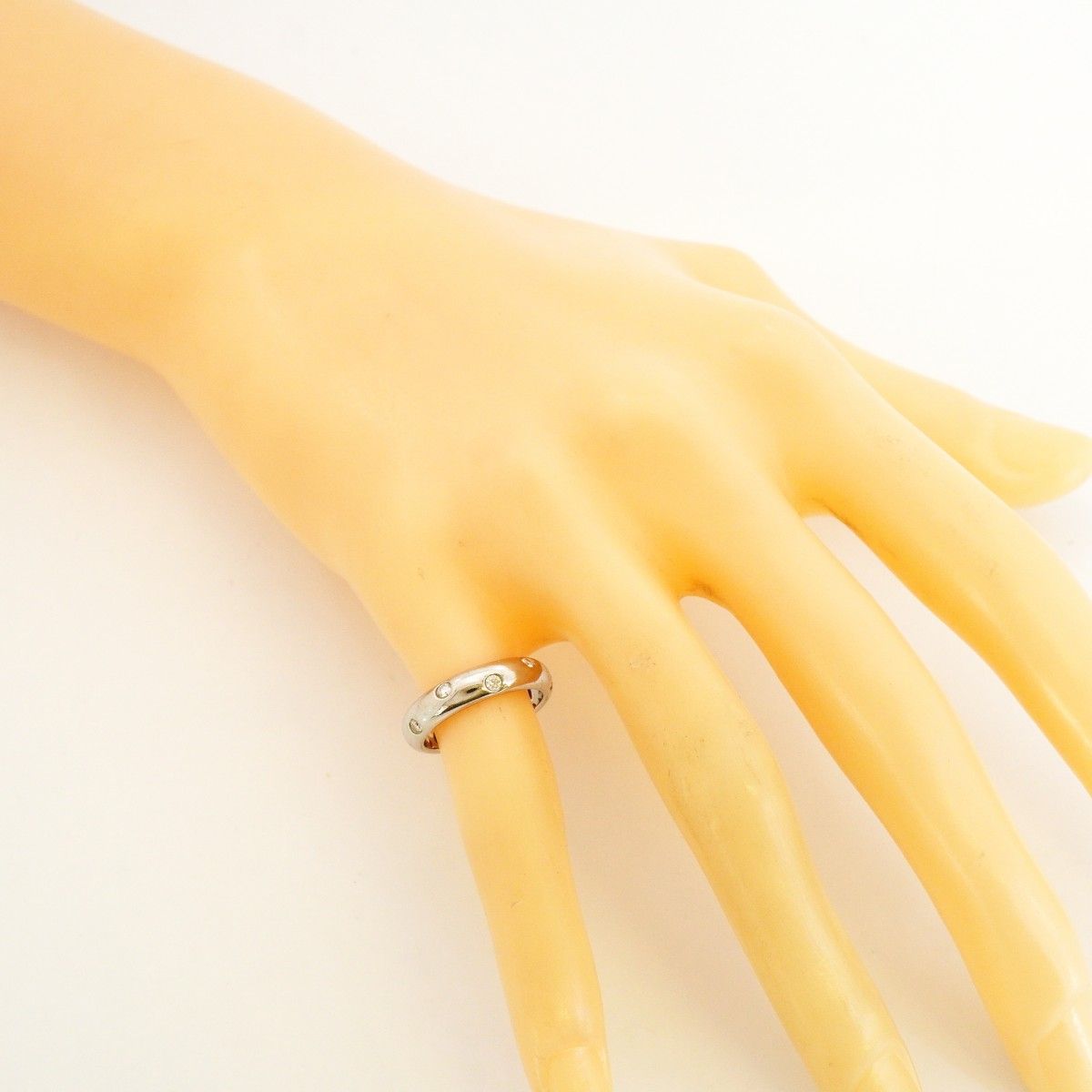 Tiffany & Co Ring Dots Platinum Diamond — view 7