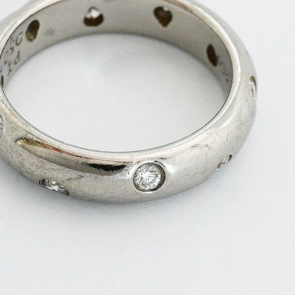 Tiffany & Co Ring Dots Platinum Diamond — view 8