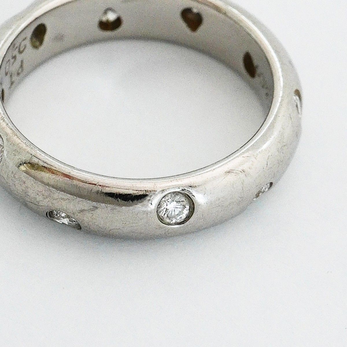 Tiffany & Co Ring Dots Platinum Diamond — view 8