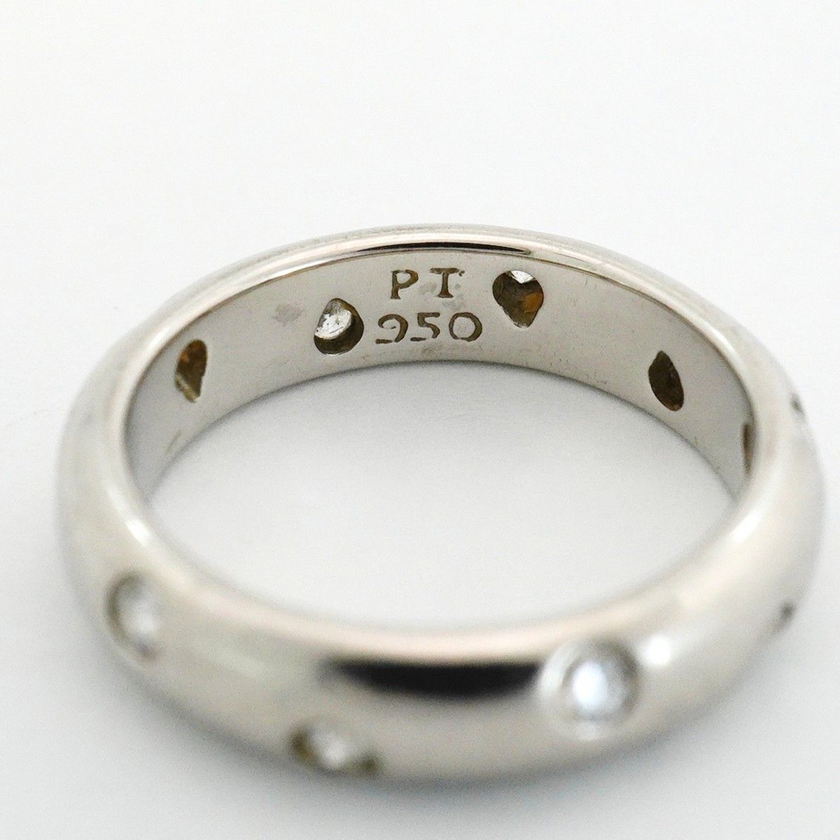 Tiffany & Co Ring Dots Platinum Diamond — view 5