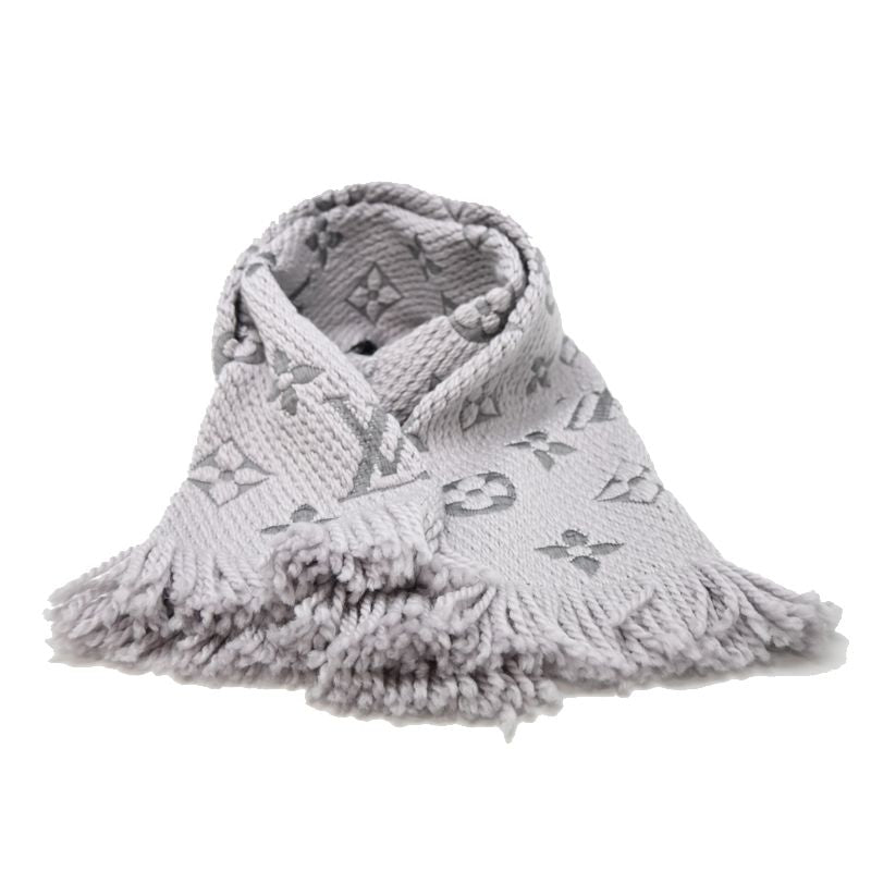 Louis Vuitton Scarf Gray — view 6