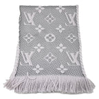 Louis Vuitton Scarf Gray — view 5