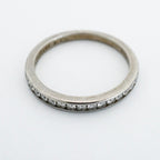 Tiffany & Co Ring Channel Setting Half Eternity Platinum Diamond — view 3