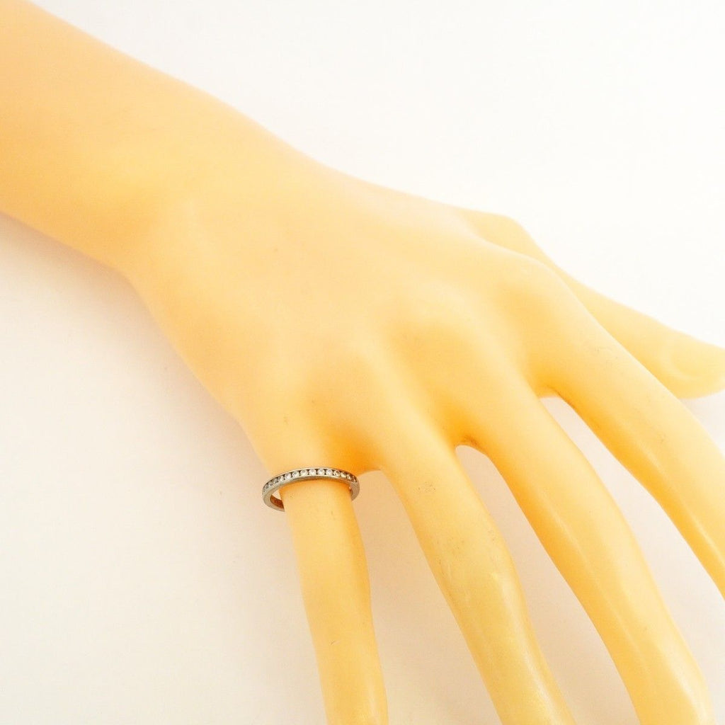 Tiffany & Co Ring Channel Setting Half Eternity Platinum Diamond — view 7