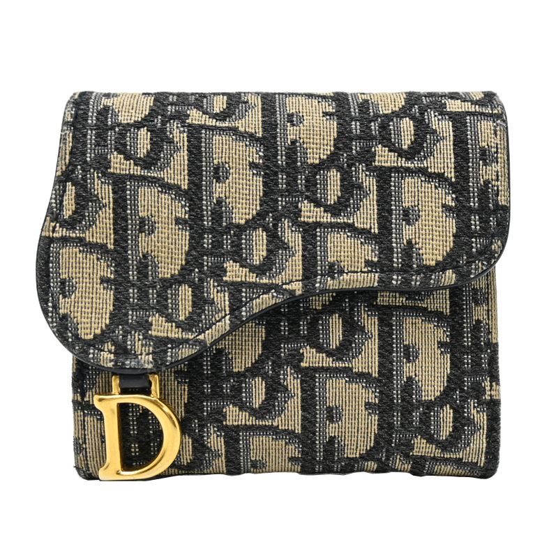 Dior Trifold Wallet Brown