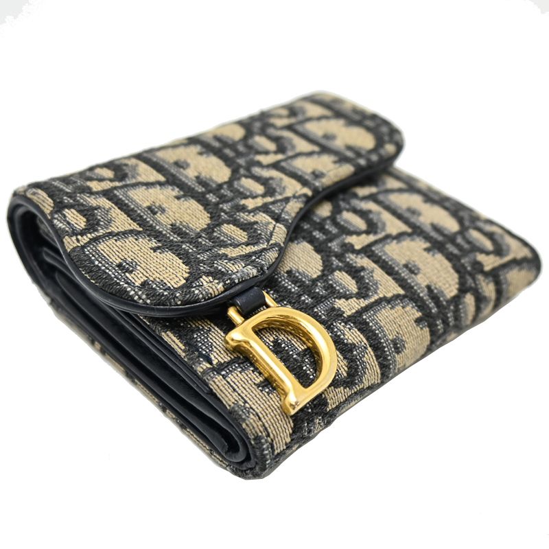 Dior Trifold Wallet Brown — view 3